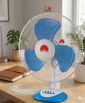 Crown 16” Table Fan – Cool Air Anywhere | Strong Performance