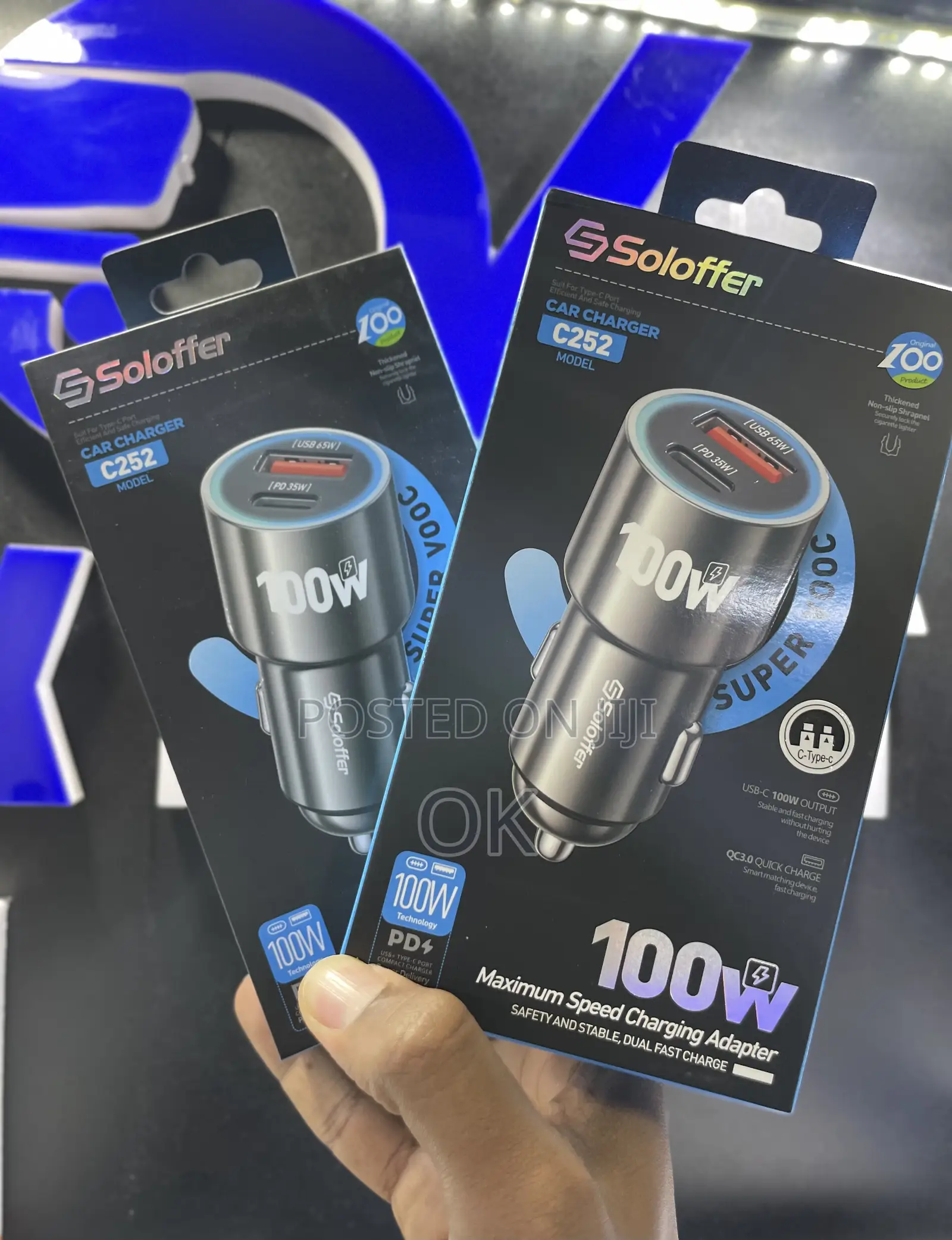 Soloffer Car Charger