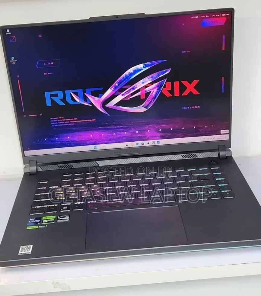 New Laptop Asus ROG Strix G16 G614 16GB Intel Core i9 SSD 1T