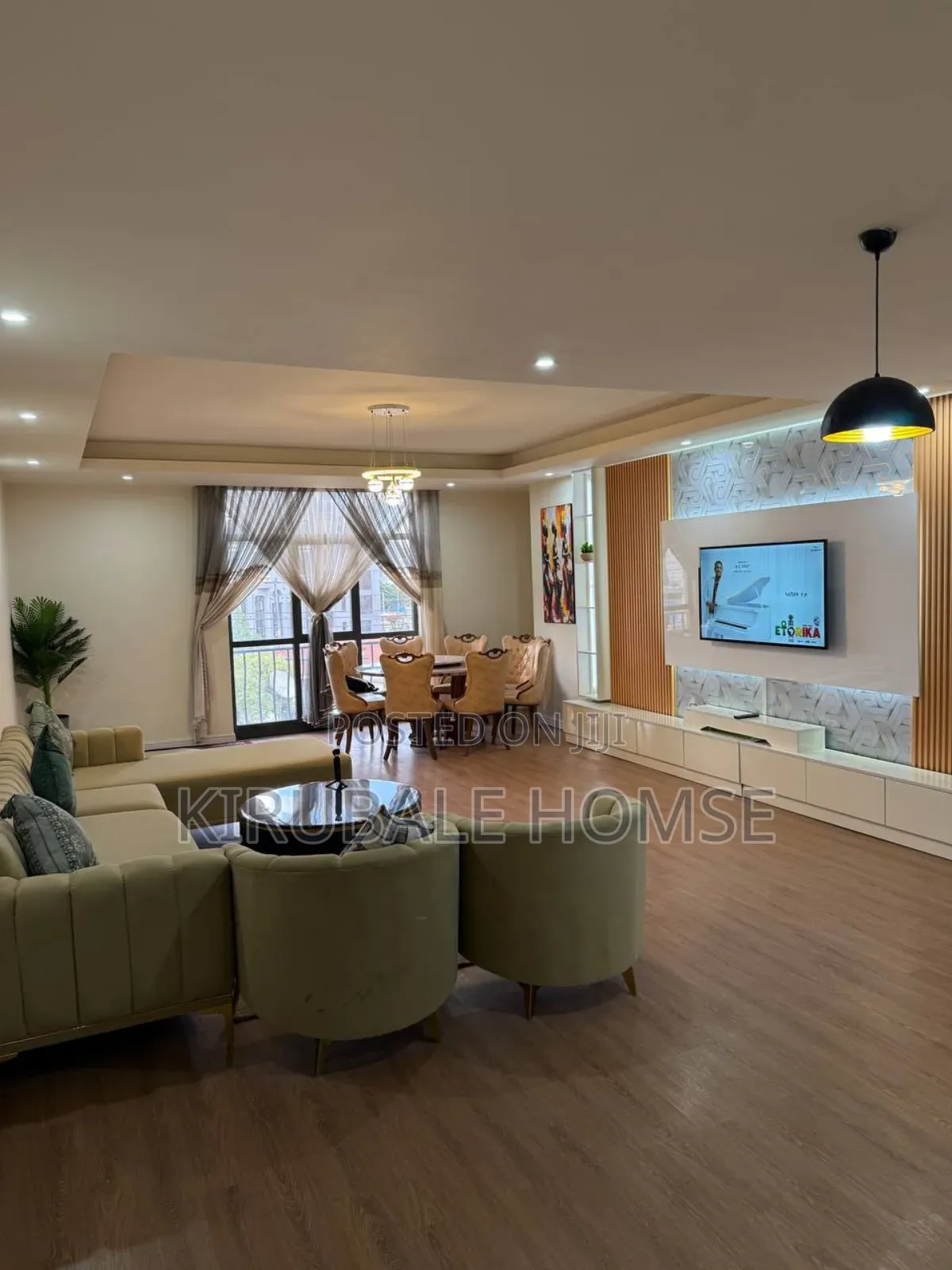 Furnished 4bdrm Apartment in Bola Area, Bole for rent