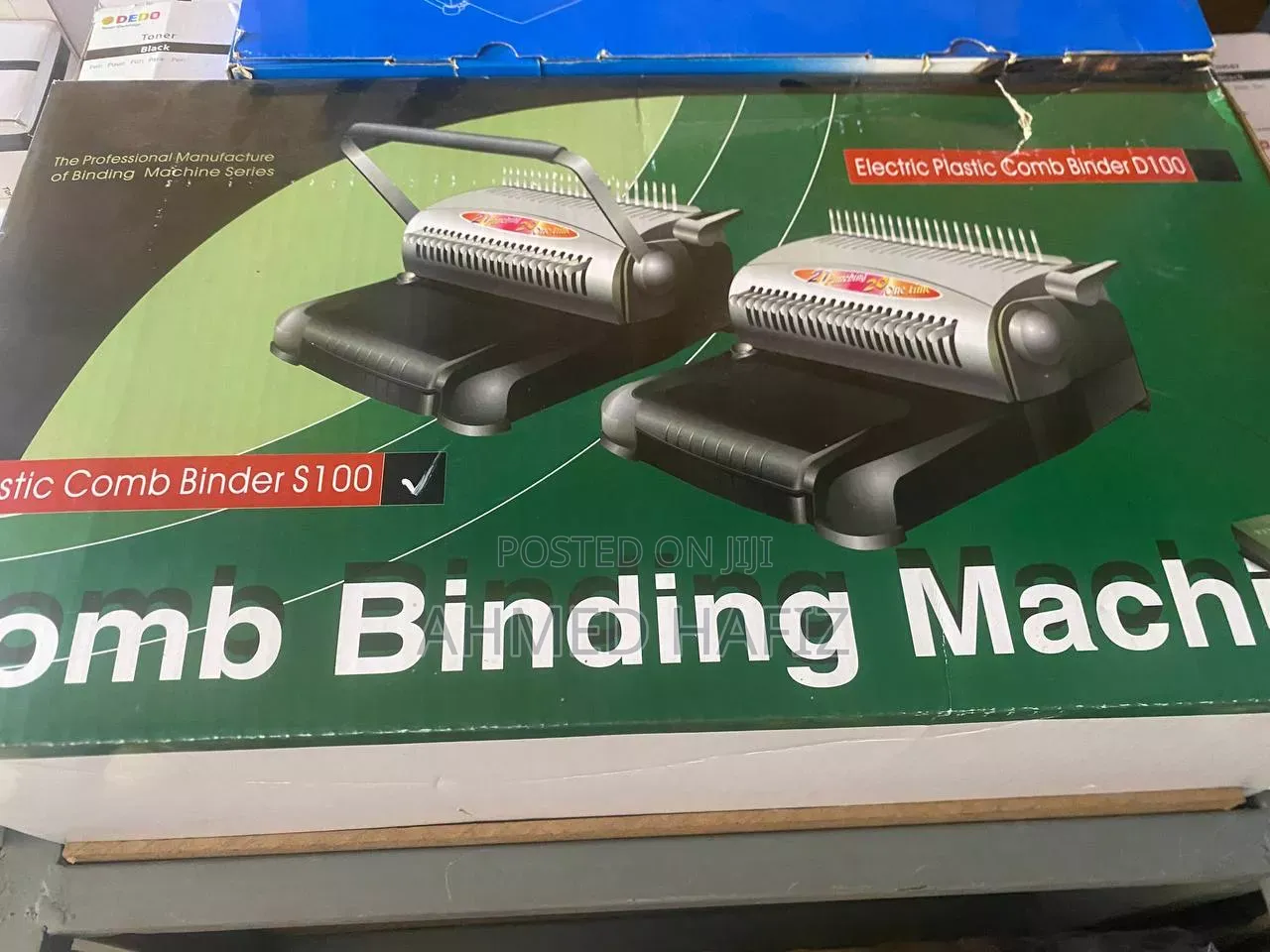 Comb Binding Machine S100(ትልቁ)