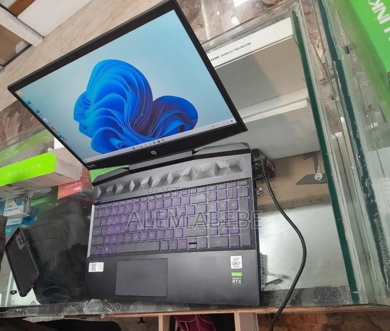 New Laptop HP Pavilion Power 15 16GB Intel Core i7 SSD 512GB