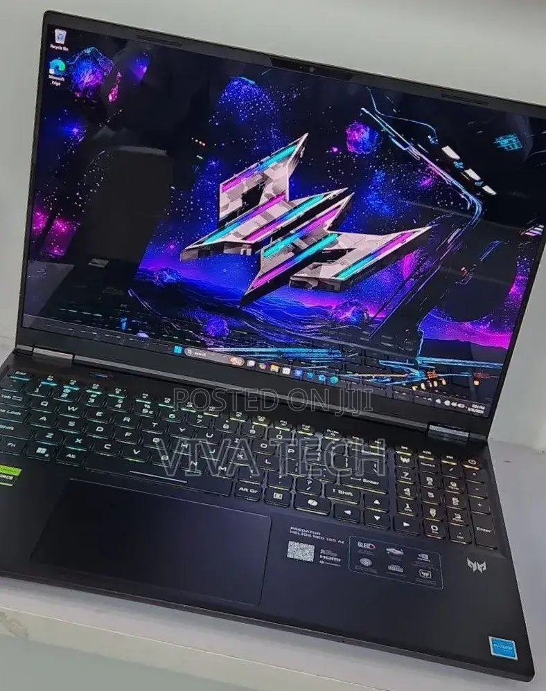 New Laptop Acer Predator Helios Neo 16 32GB Intel Core Ultra 9 SSD 1T