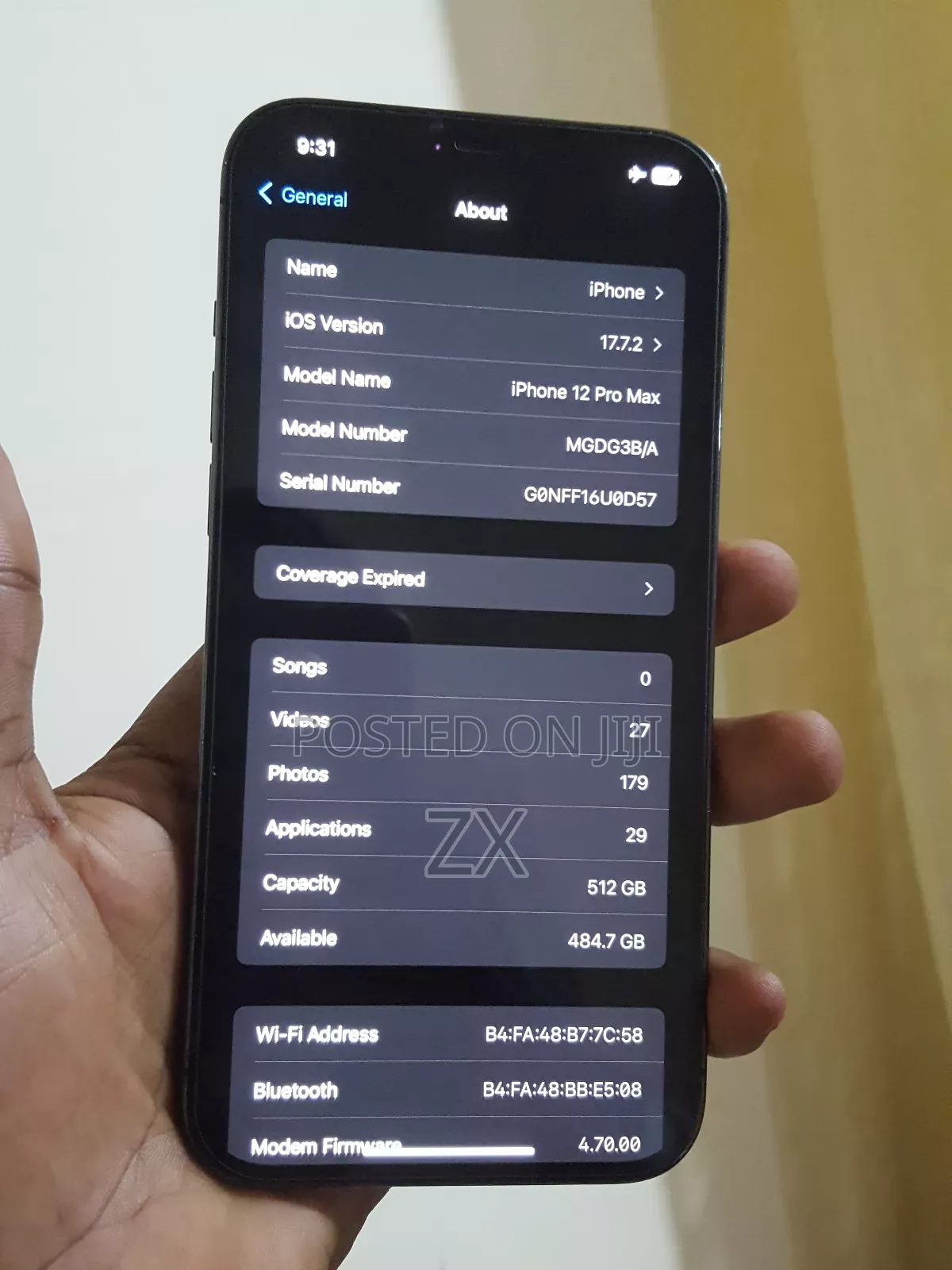 Apple iPhone 12 Pro Max 512 GB Blue