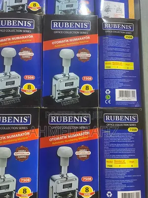 Numbering Machine 7digit+Letter=No(ቁጥር መምቻ)