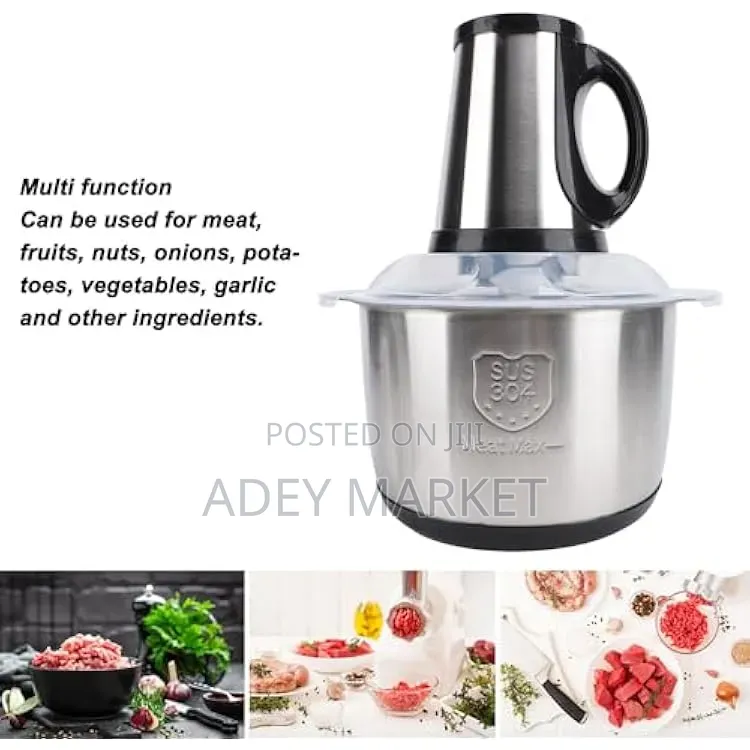 .Electric Food Chopper Meat Grinder 5l.