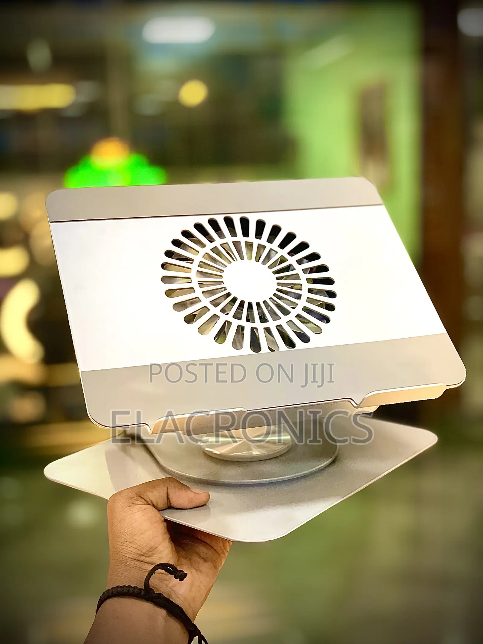 360° Rotating Laptop Holder Cooling Pad (Mac/Pc)