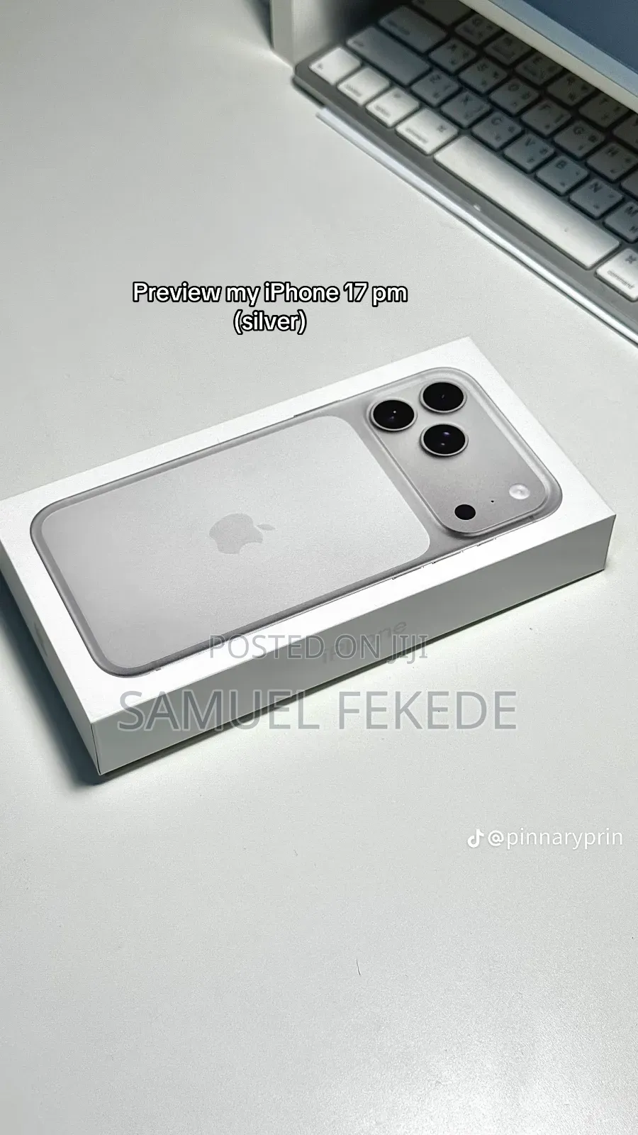New Apple iPhone 17 Pro Max 256 GB Silver