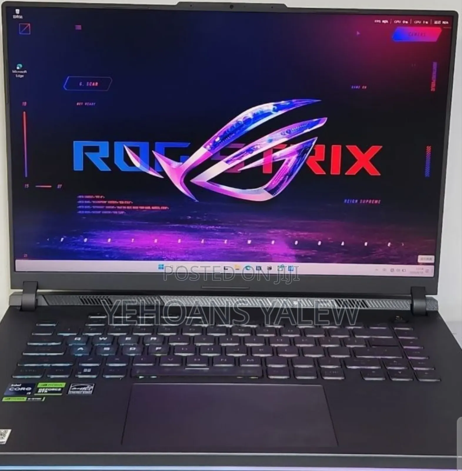 New Laptop Asus ROG Strix G16 G614 16GB Intel Core i9 SSD 1T