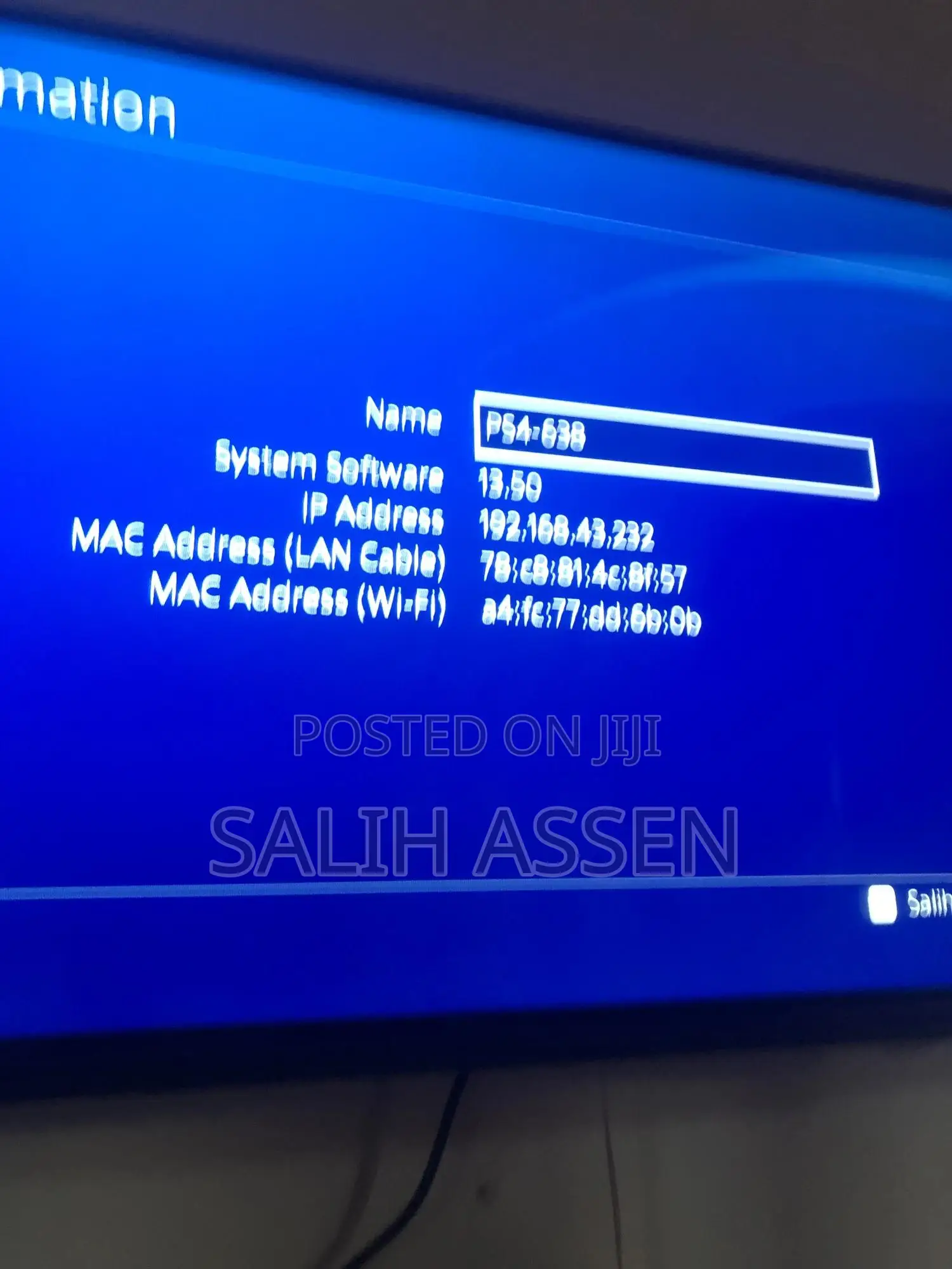 Playstation 4slim 500gb