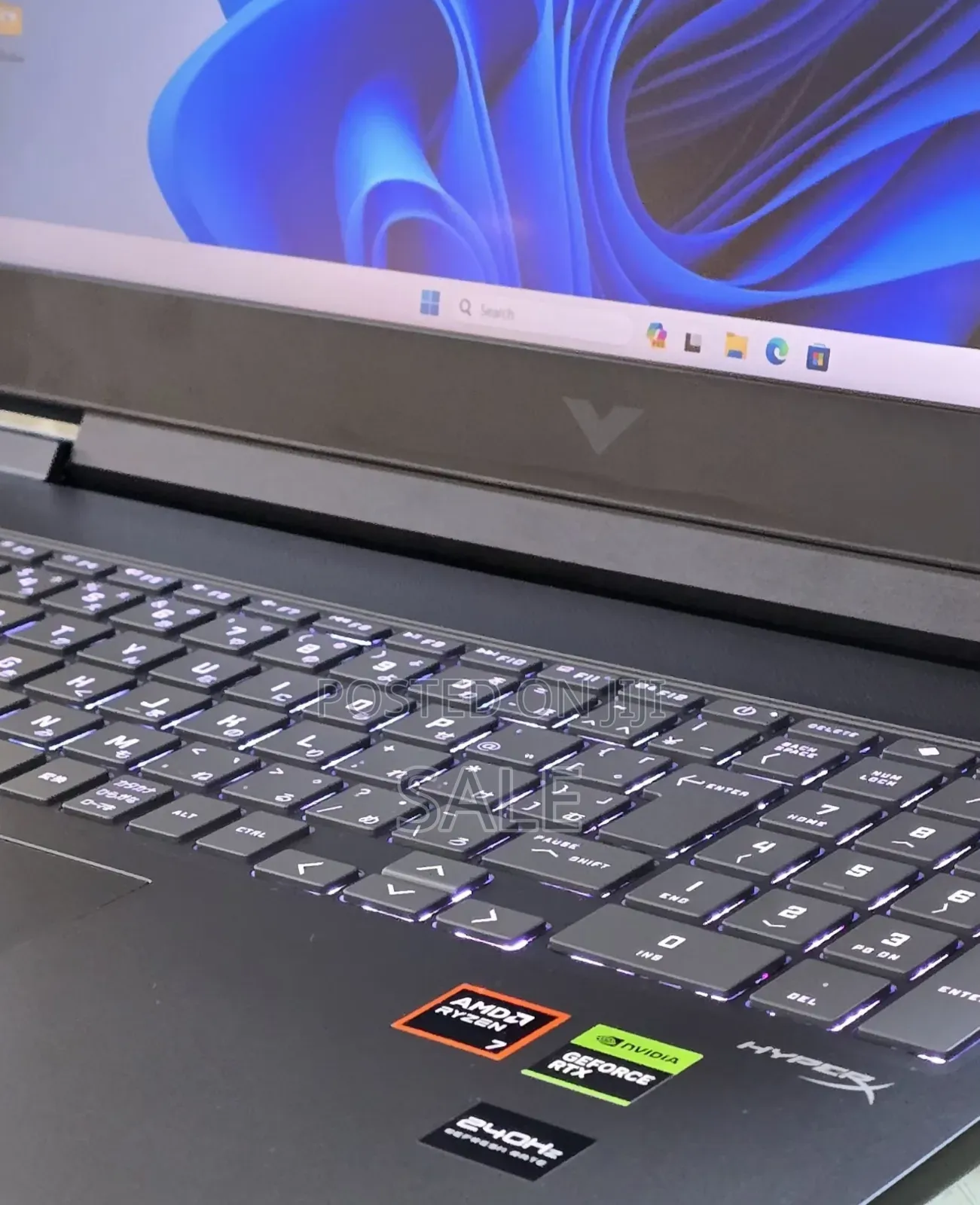 New Laptop HP Victus 15 16GB AMD Ryzen 7 SSD 1T