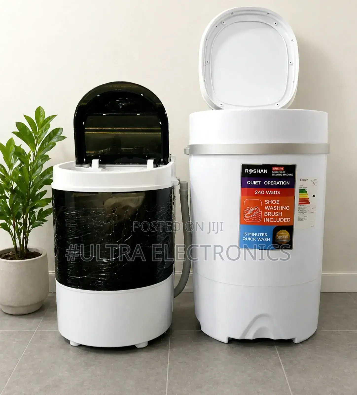 Roshan Portable Mini Washing Machine, Often Listed With Acapacity 4.Kg