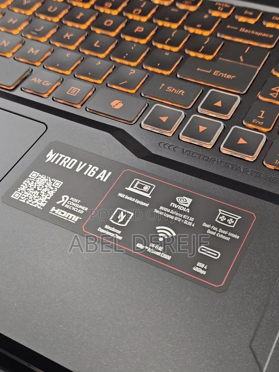 New Laptop Acer Nitro 5 16GB AMD Ryzen 5 SSD 512GB