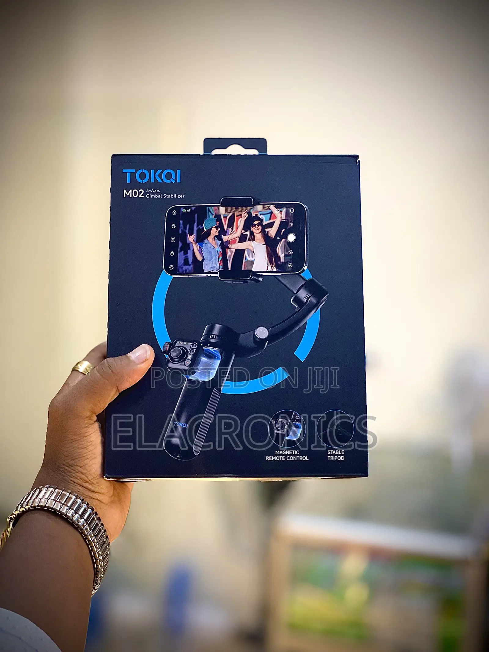 Brand New Tokqi M02 Phone Camera Gimbal Stabilizer