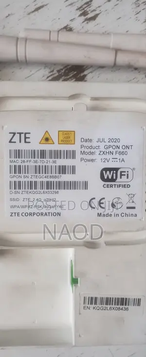 Zte ZXHN F670l Gpon Ont