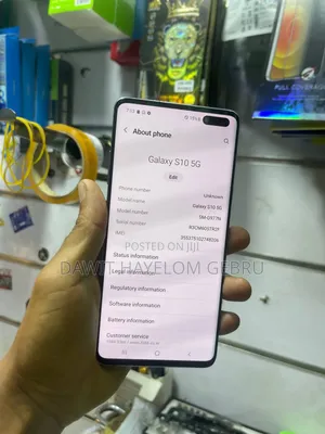 Samsung Galaxy S10 5G 256 GB Black