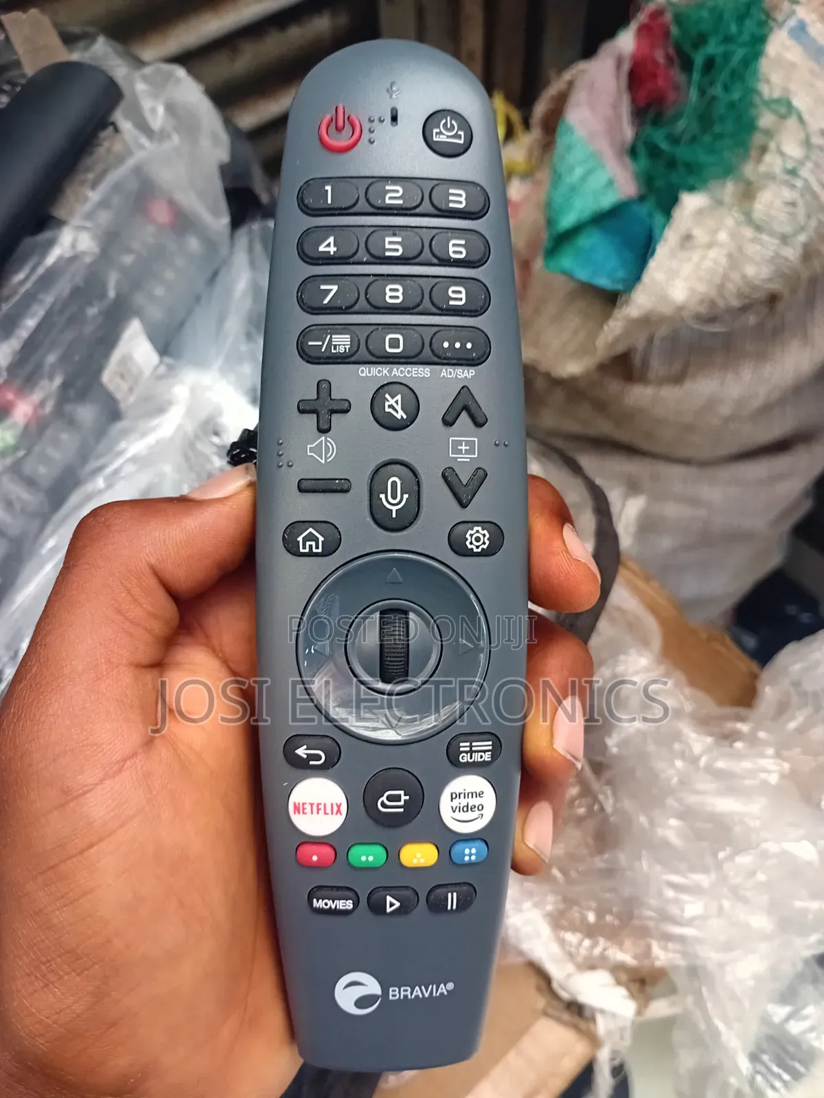 Bravia Remote Control አስገብተናል