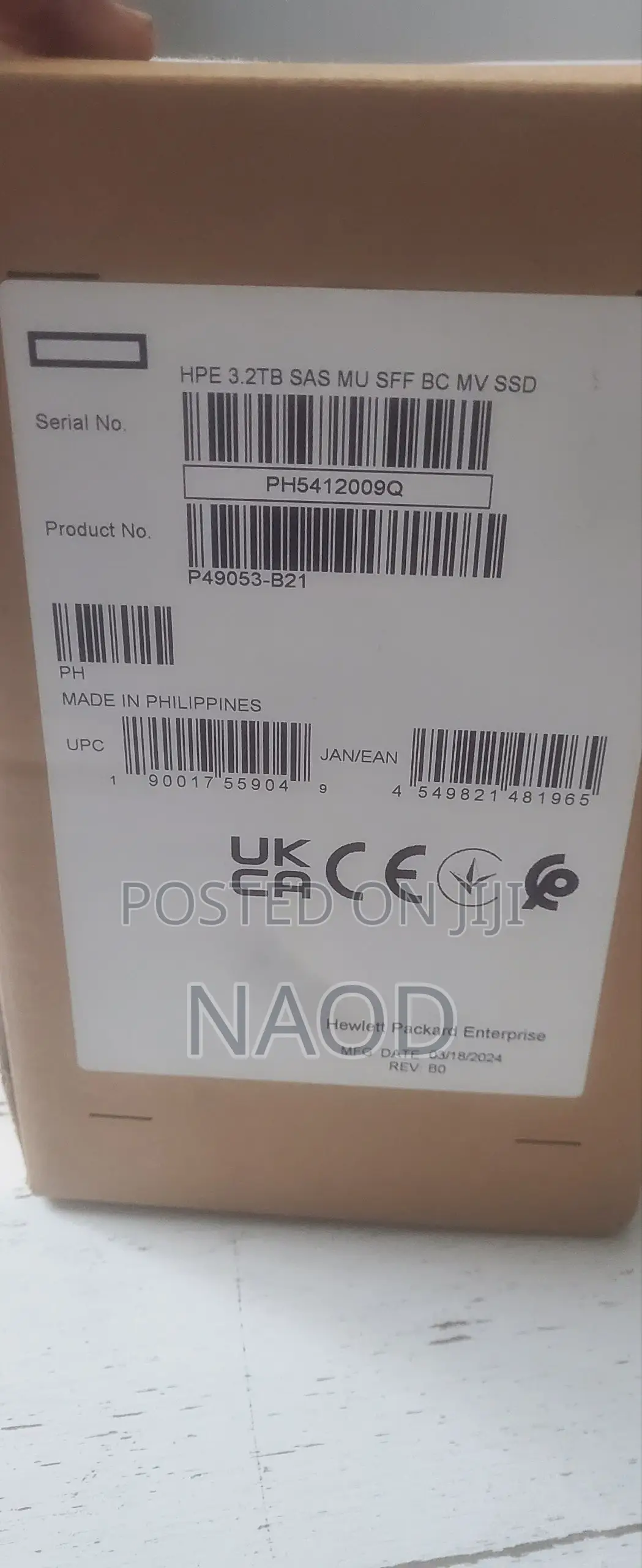 Hpe 3.2tb Sas Ssd
