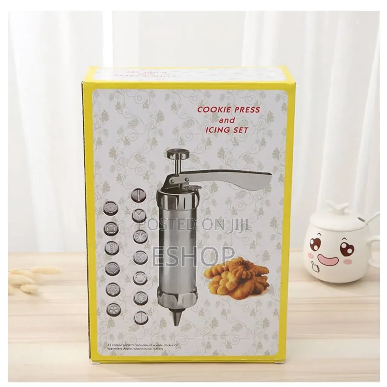 The Versatile 13-Shape Biscuit Extruder and Icing Kit