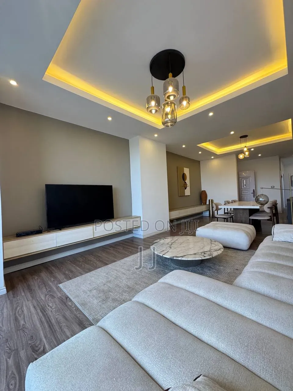 Furnished 3bdrm Apartment in Bole for rent