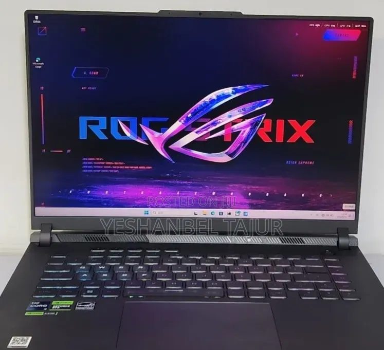 New Laptop Asus ROG Strix G16 G614 16GB Intel Core i9 SSD 1T