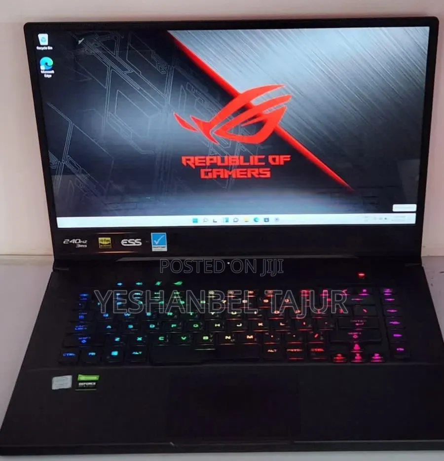 New Laptop Asus ROG Zephyrus G15 16GB Intel Core i7 SSD 512GB