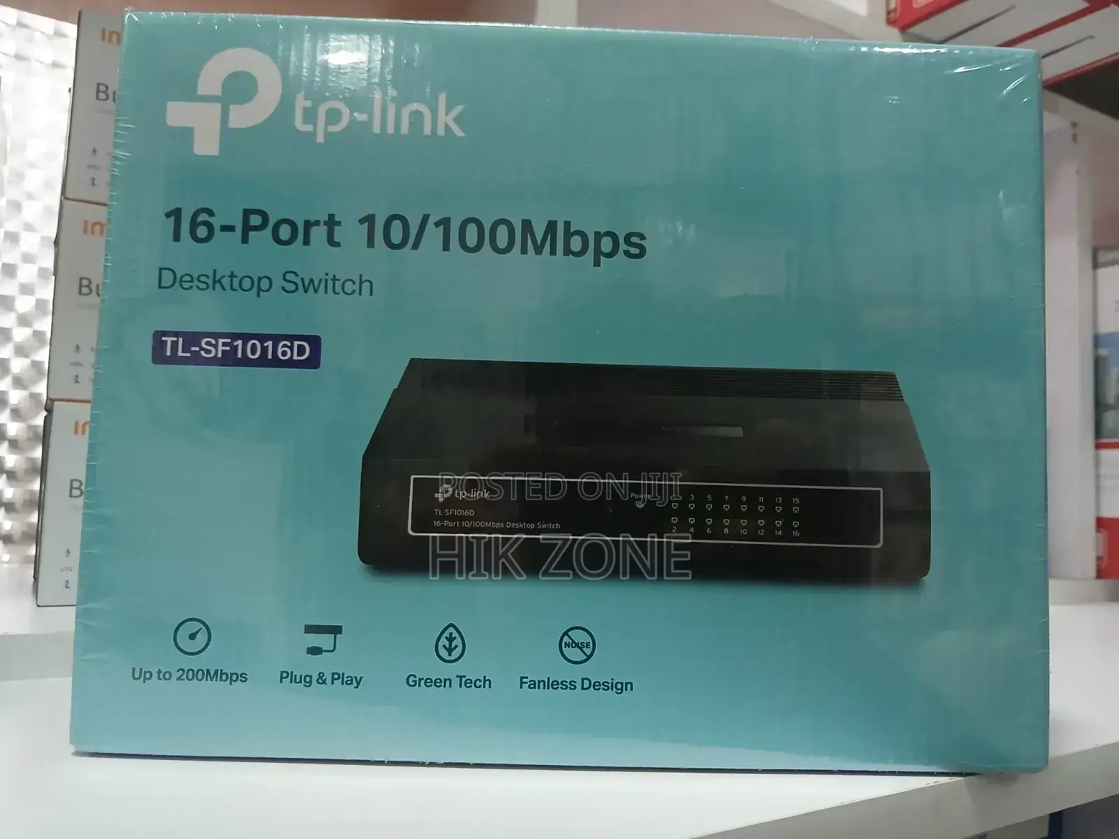 Tp_link 16-Port10/100mbps Desk Top Switch