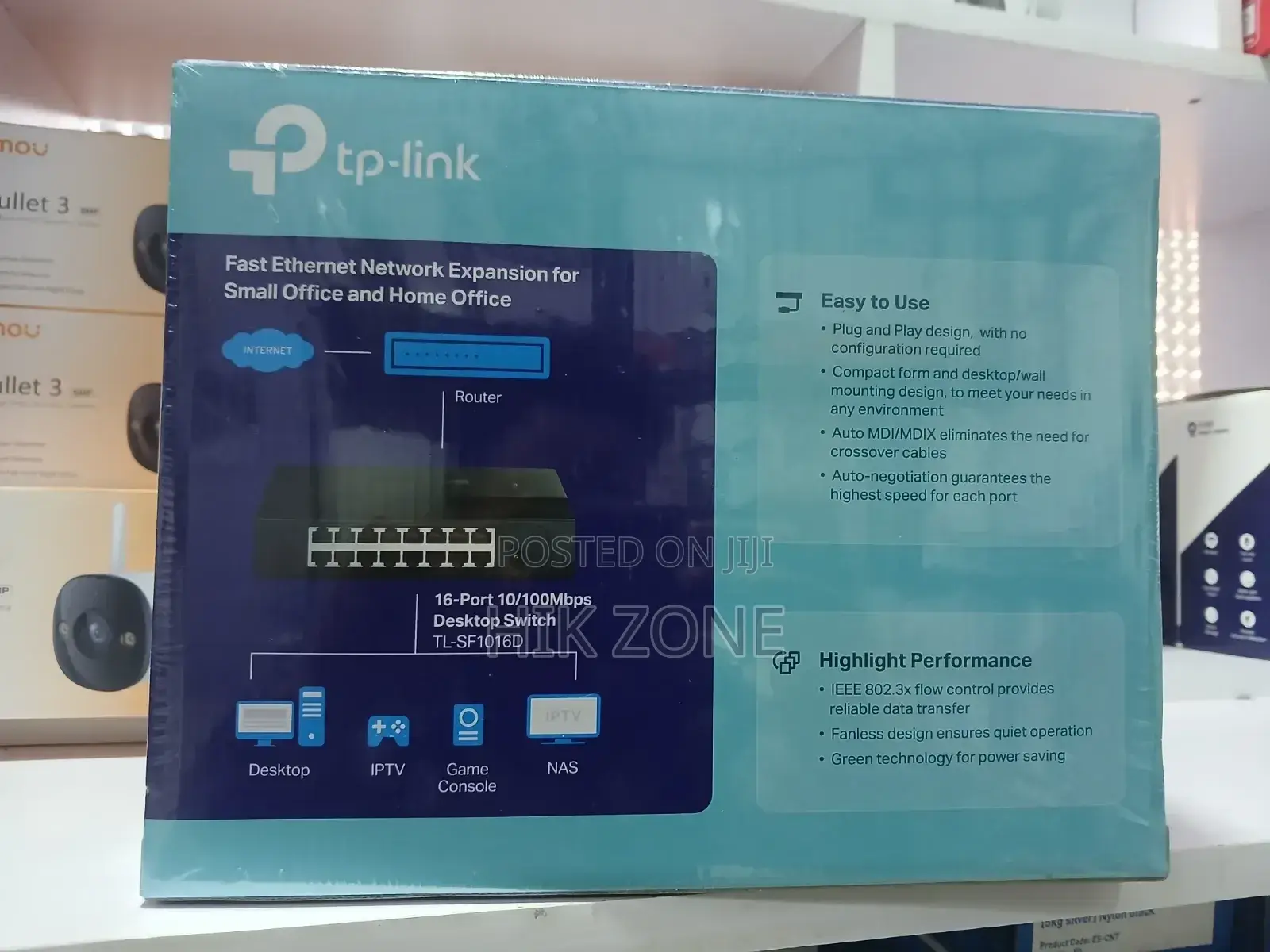 Tp_link 16-Port10/100mbps Desk Top Switch