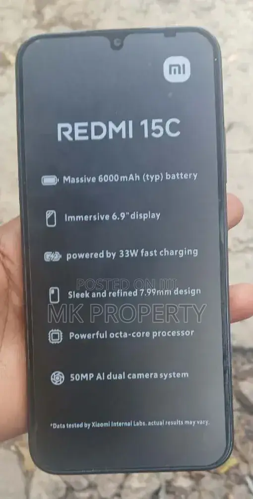 New Xiaomi Redmi 15C 4G 256 GB Black