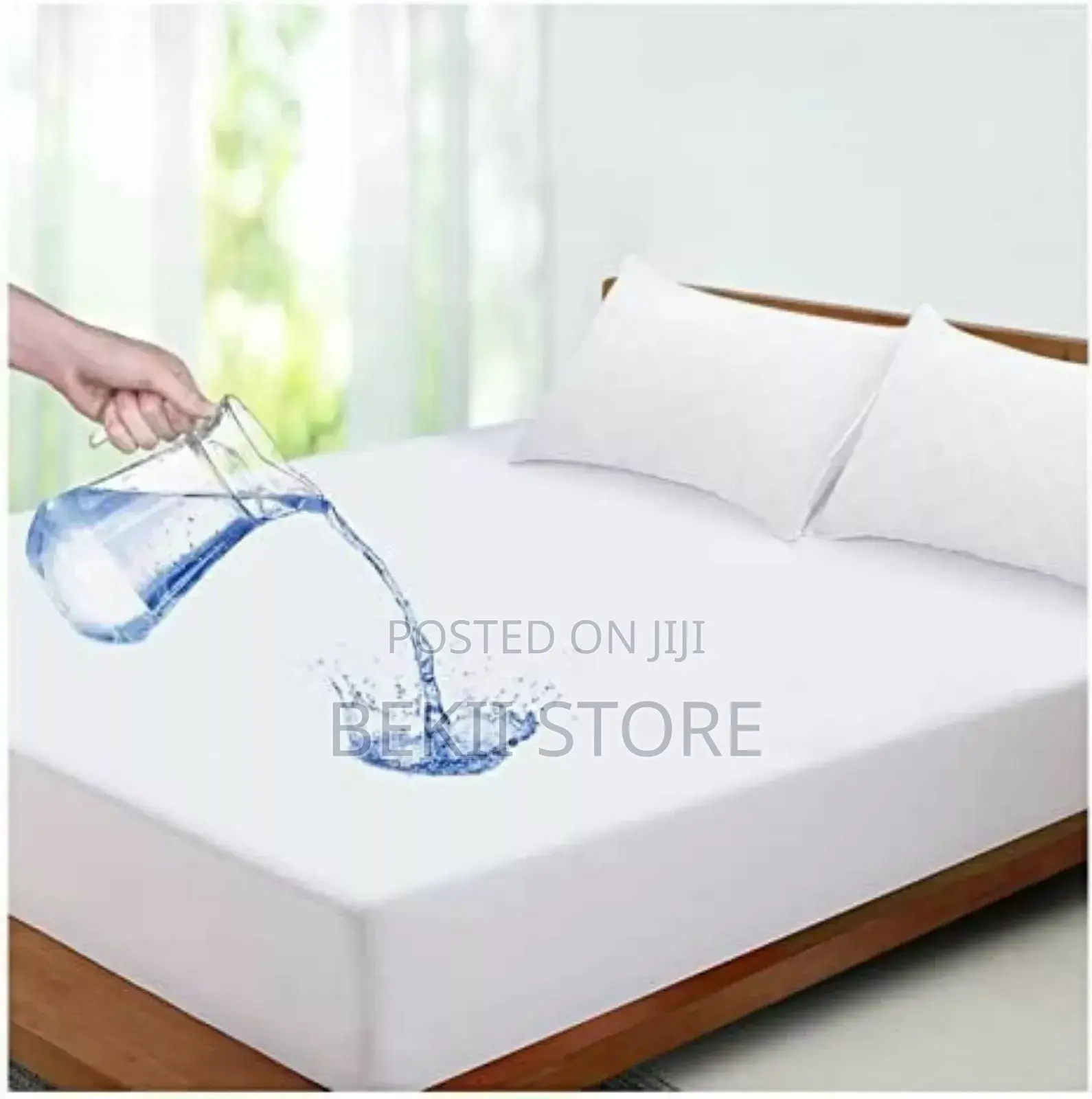 እርጥበት የማያስተላልፍ አንሶላ Airy and Smooth Comfort Fitted Bed Sheet