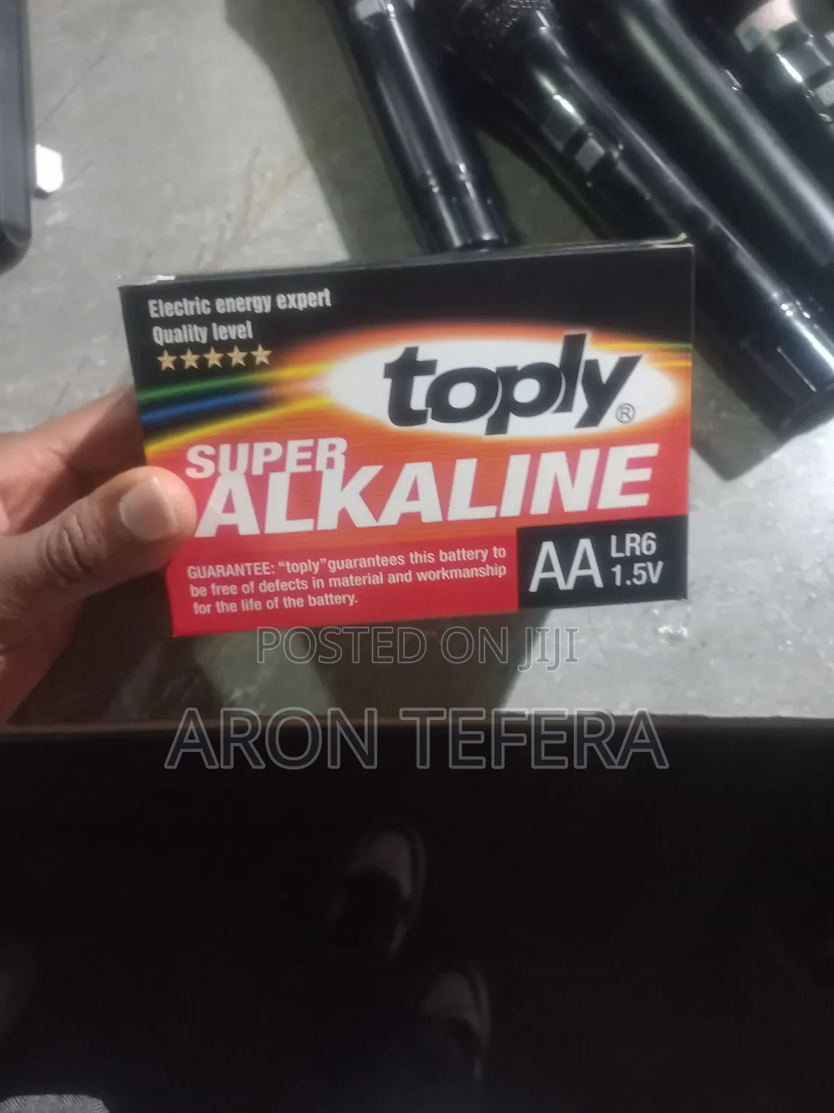 Toply Super Alkaline Battery
