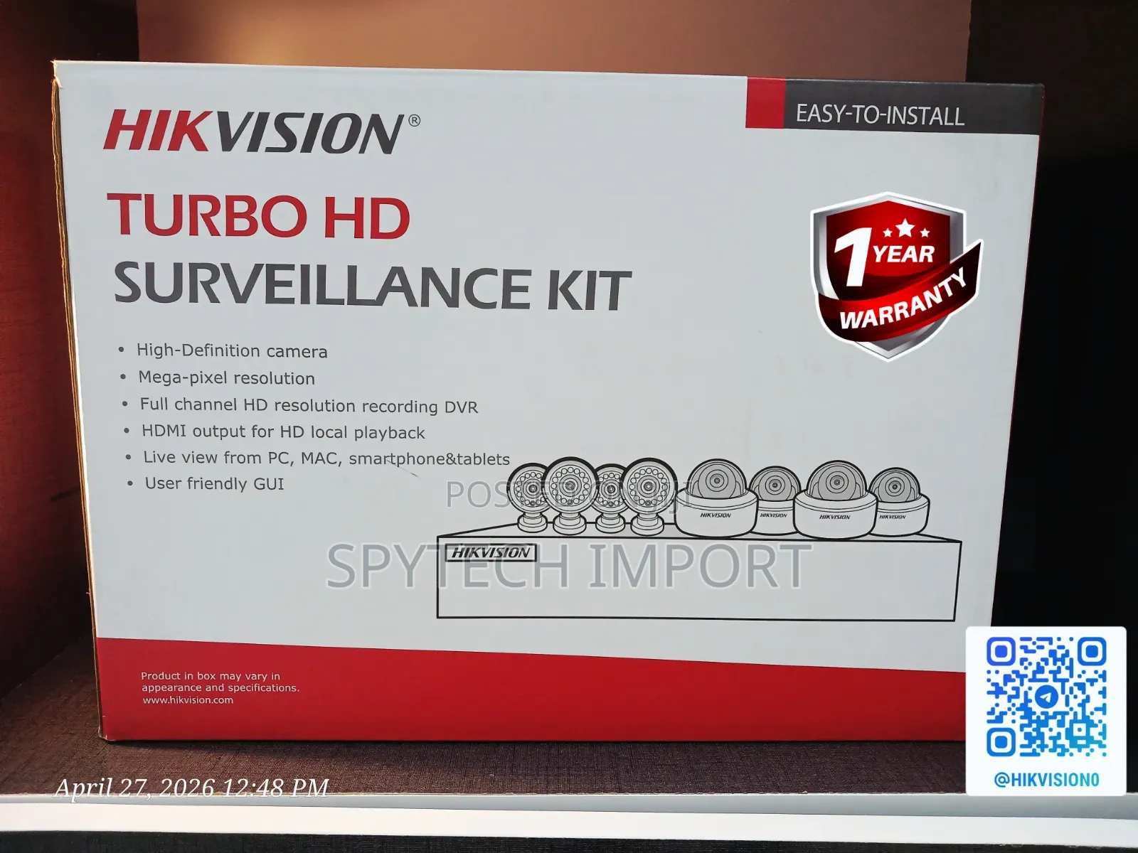 Hikvision 8ch Kit