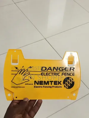 Danger Electric Fence Sin
