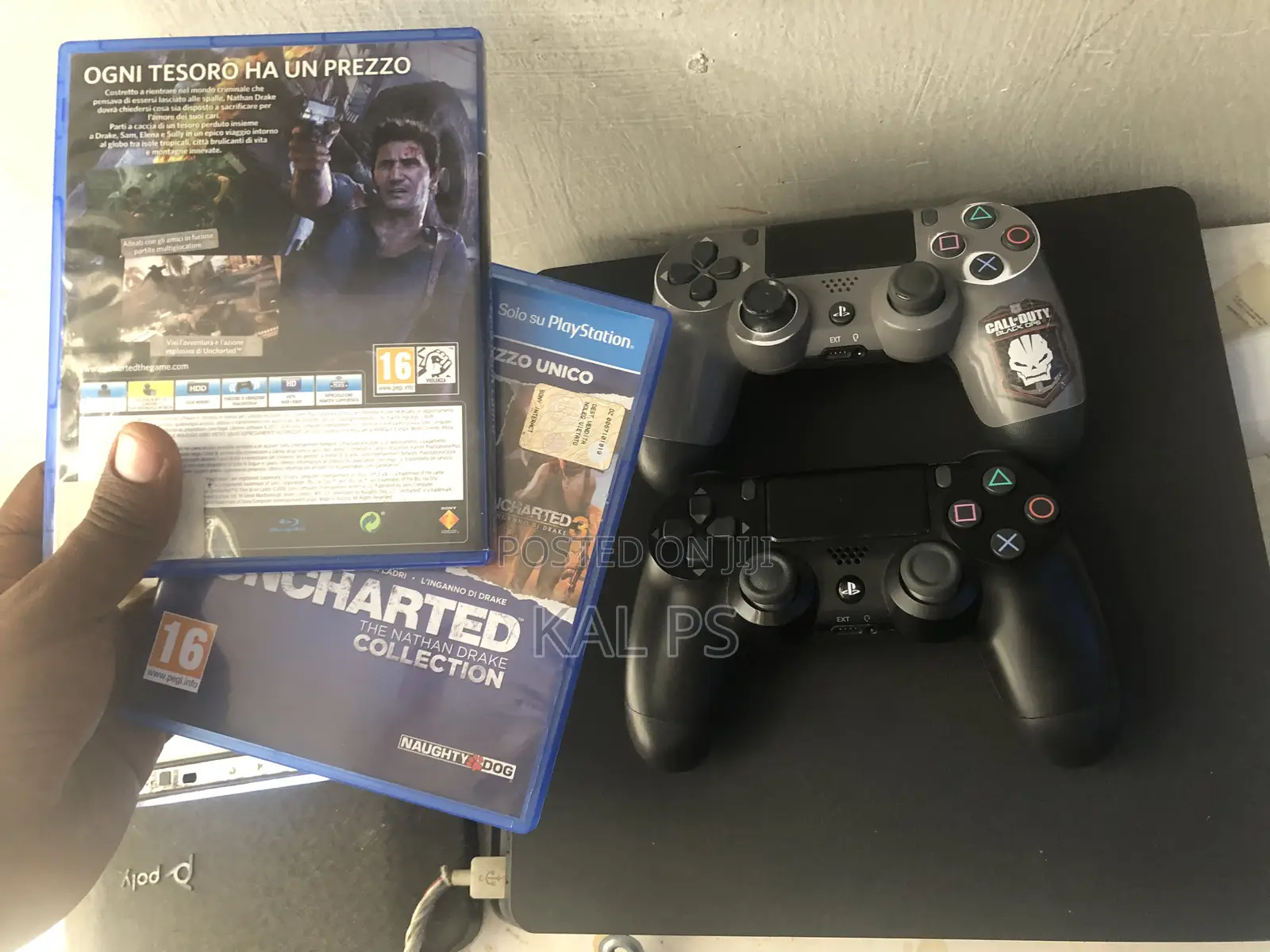 Brand New Ps4 Slim With Slightly Used Joysticks