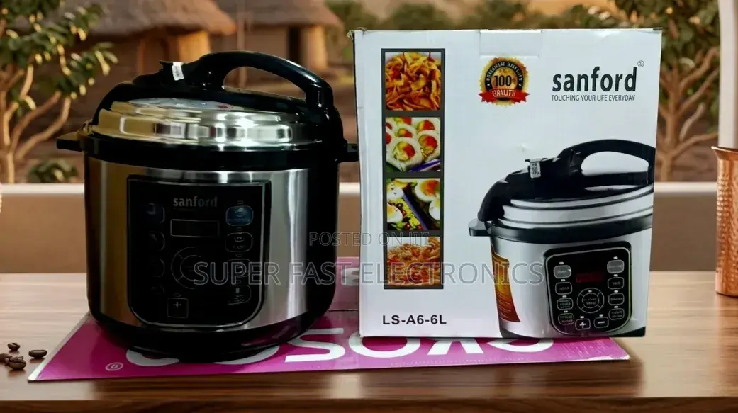 ​Sanford Pressure Cooker 6l Electric Multi-Function Digital Cooker