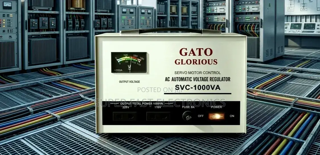 Gato Glorious 1000va Stabilizer Servo Motor Automatic Voltage Reglator
