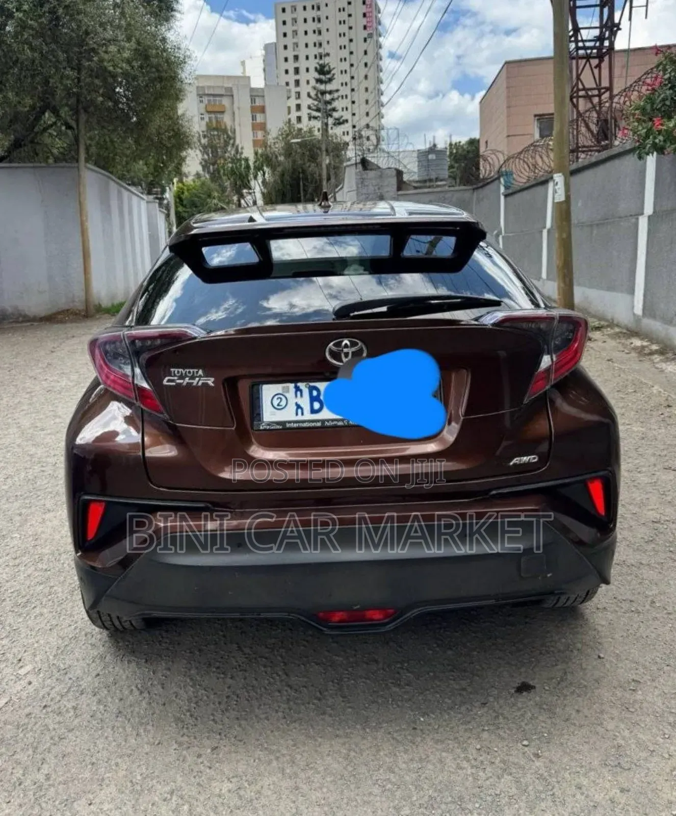 Toyota C-HR 2017 Brown