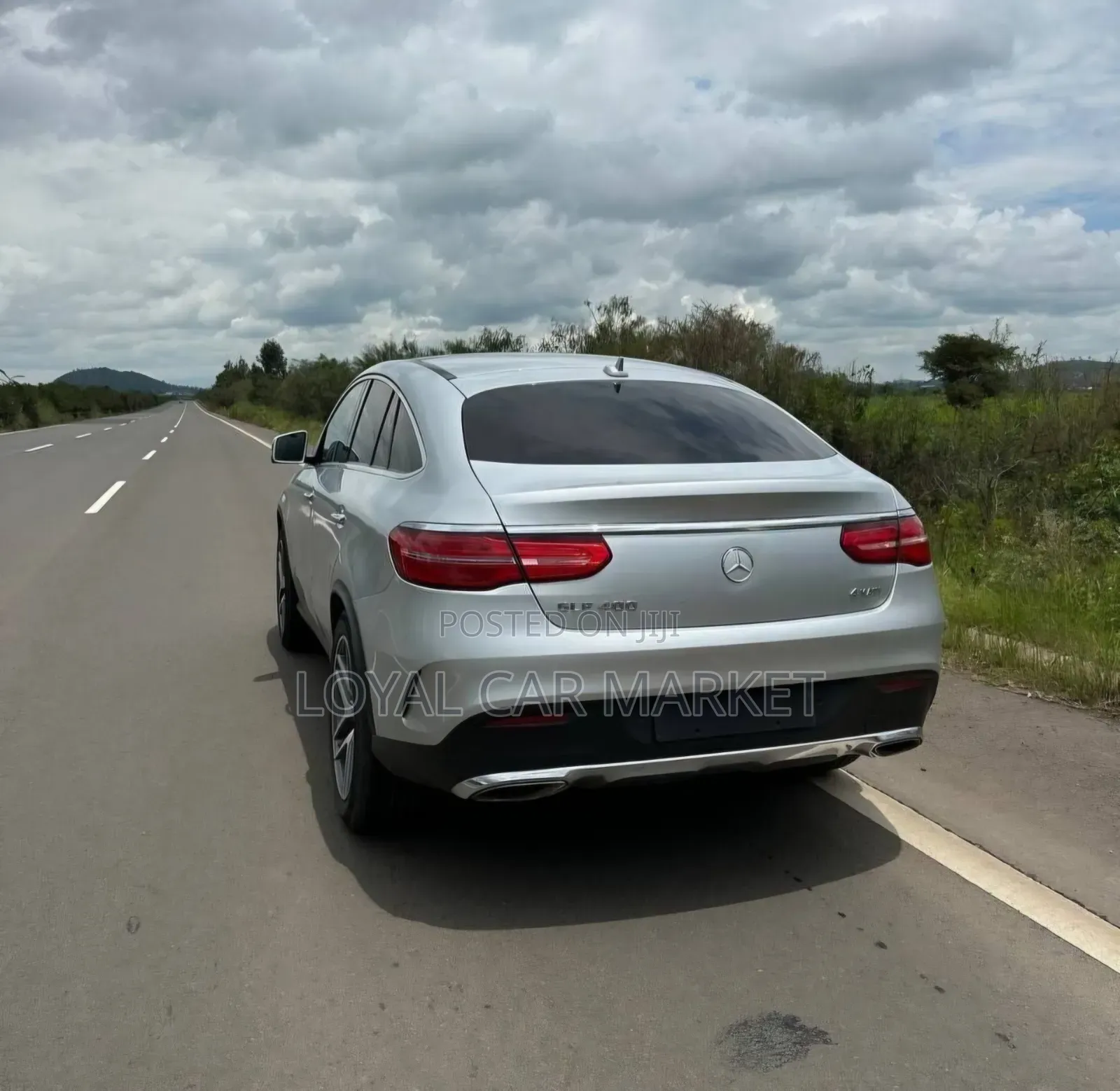 Mercedes-Benz GLE-Class 2017 Silver