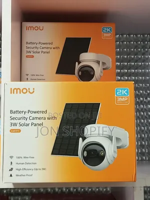 Imou Battry Powerd Security Camera With3w Solar Panel