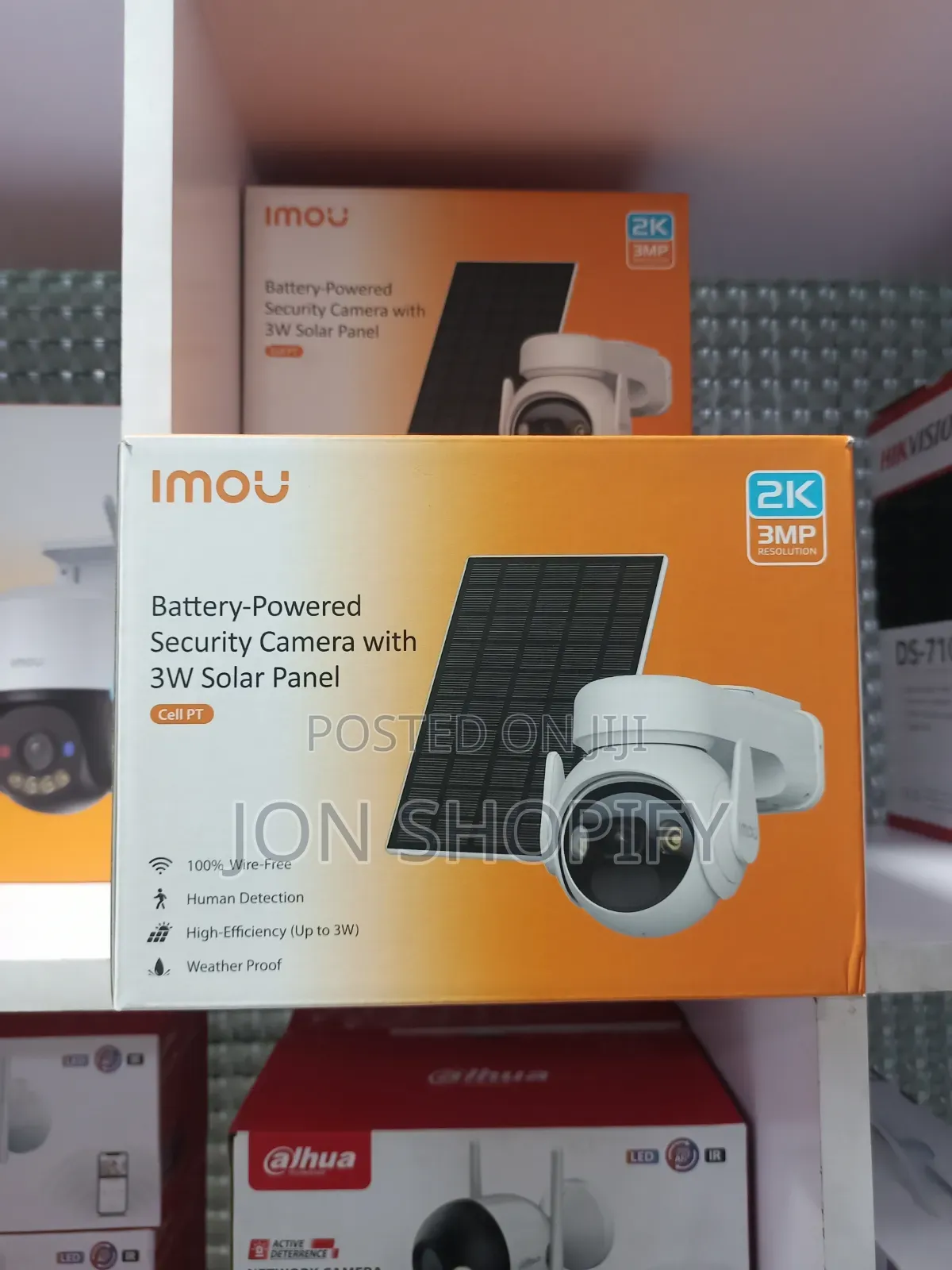 Imou Battry Powerd Security Camera With3w Solar Panel