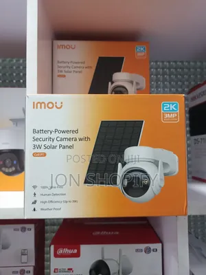 Imou Battry Powerd Security Camera With3w Solar Panel