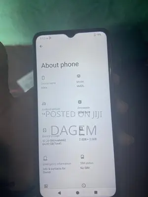 Itel A06 64 GB Black