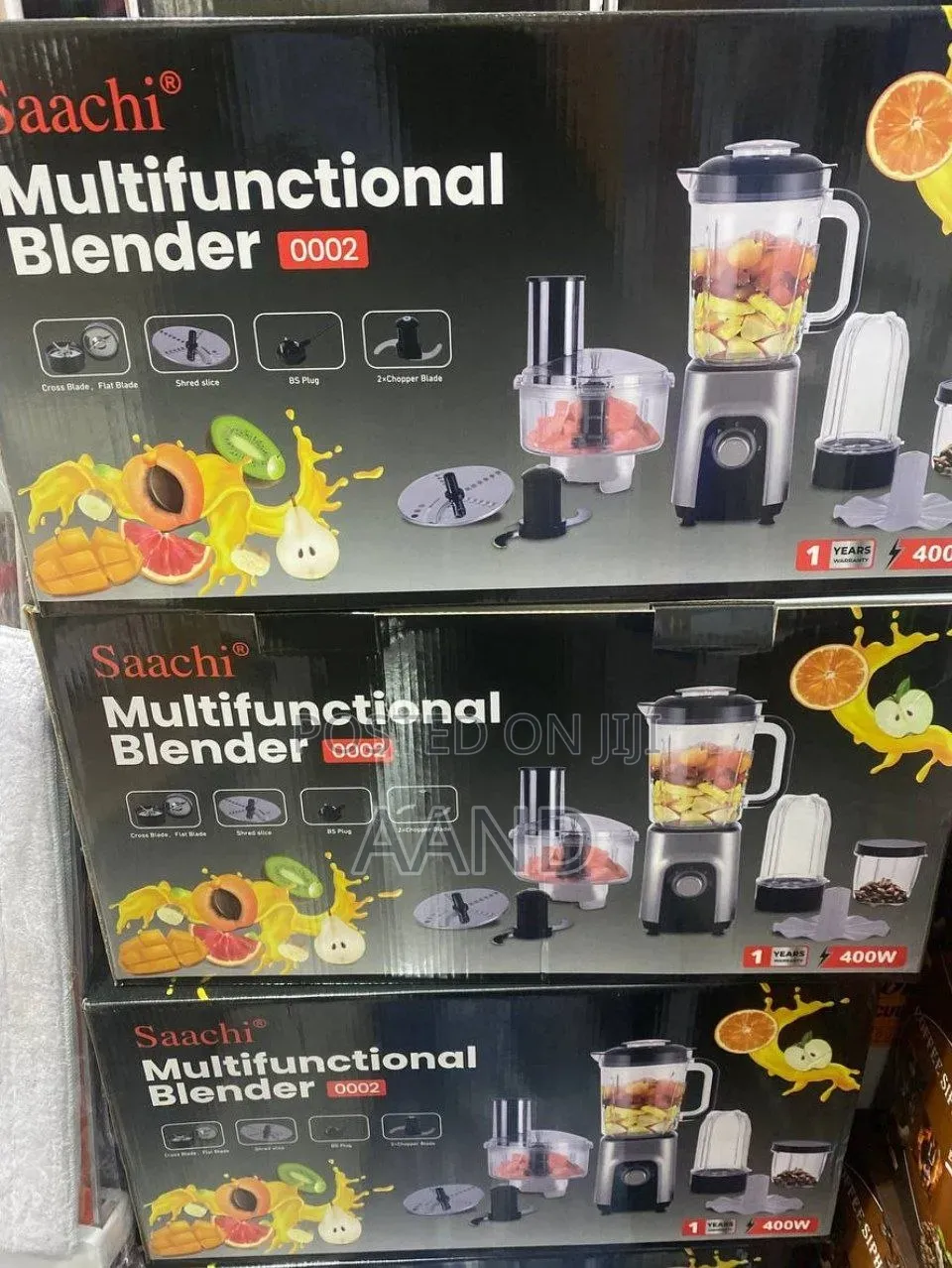 Saachi Multifunctional Blender ብዙ አይነት ጥቅሞች ያሉት መፍጫ