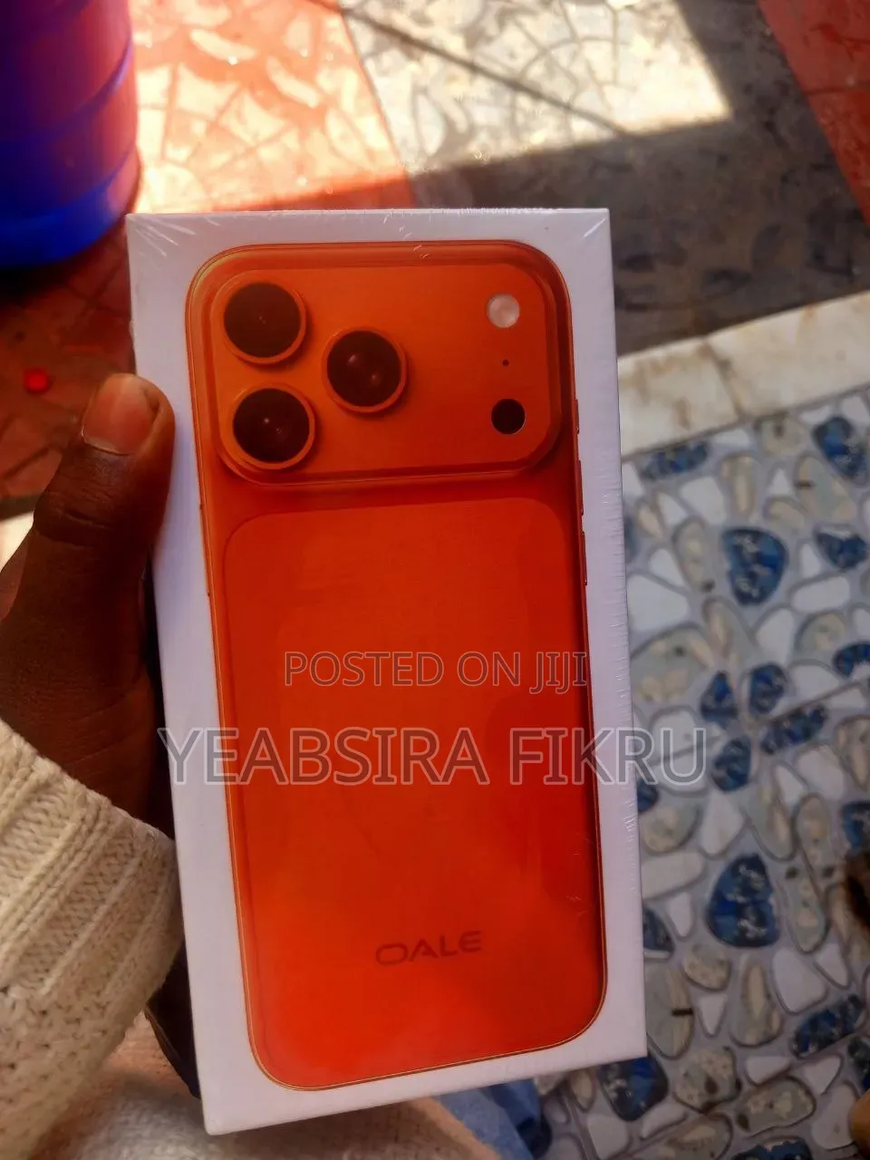 New Oale 17Pro Max 128 GB Orange