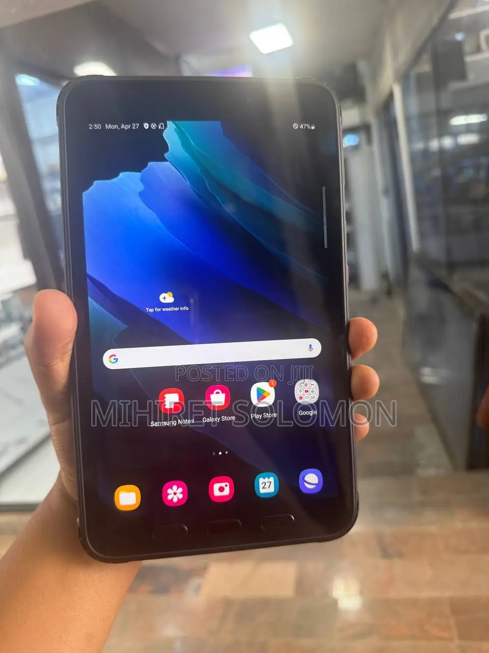 New Samsung Galaxy Tab Active3 64 GB Black