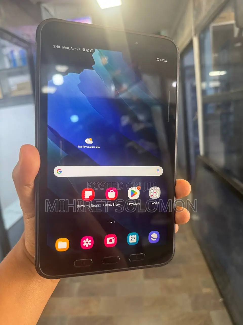 New Samsung Galaxy Tab Active3 64 GB Black