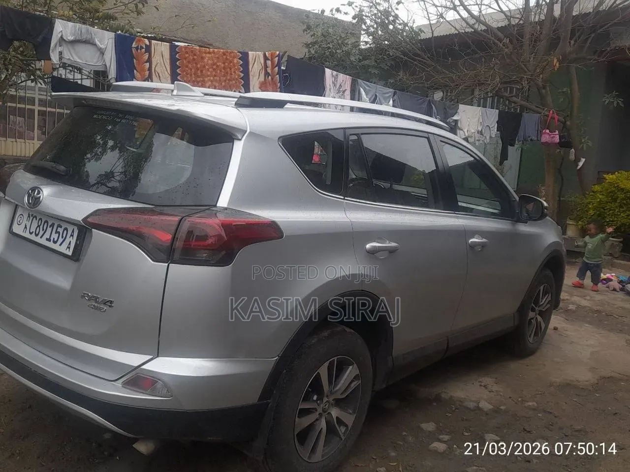Toyota RAV4 LE AWD (2.5L 4cyl 6A) 2016 Silver