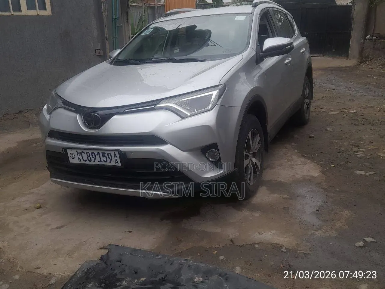 Toyota RAV4 LE AWD (2.5L 4cyl 6A) 2016 Silver