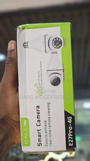 Calus 4g Smart Security Camera E27 Pro – Wireless Remote Surveillance
