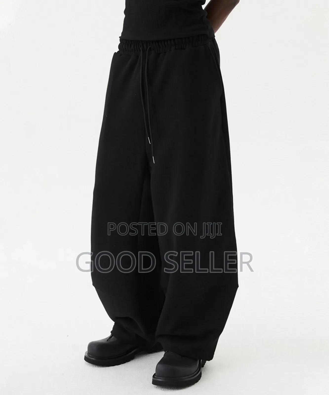Black Baggy Sweatpants
